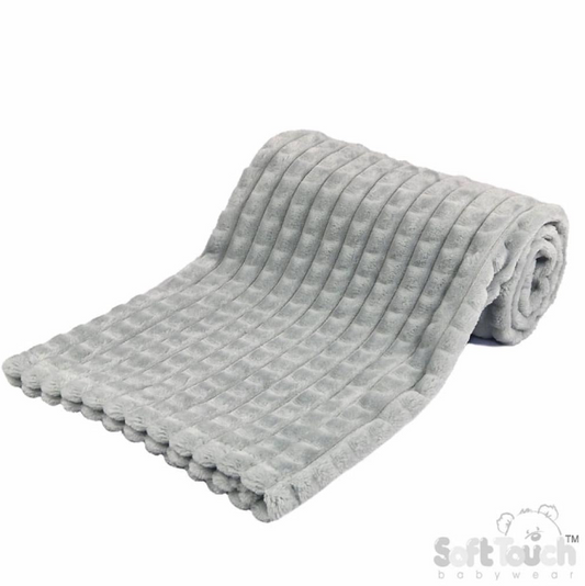 Wafer Waffle Wrap - Grey (75x100cm) (PK6) FBP165-G