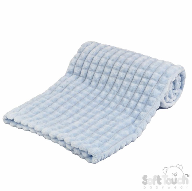 Wafer Waffle Wrap - Sky  (75x100cm) (PK6) FBP165-B