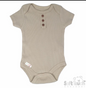Biscuit Ribbed Bodysuit (NB-3 Months) (PK6) BS4500-BI