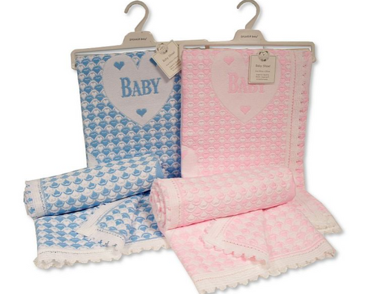 Baby Acrylic Hanger Shawl - Baby - Bw-110-414