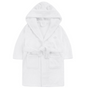 INFANT WHITE HOODED DRESSING GOWN (2-4 YEARS) (PK6) 18C20424