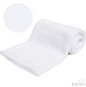 WHITE EMBOSSED FLEECE BABY WRAP (BP) (PK12) FBP06-W