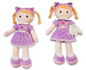 Large Baby Girl Soft Doll with Purple Dress (40cm) (PK6) GP-25-1318