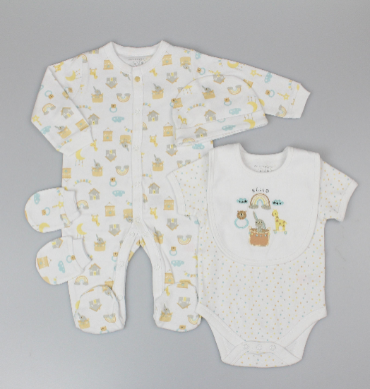 5pc Gift Set - Hello (0-9m) (PK6) H13629