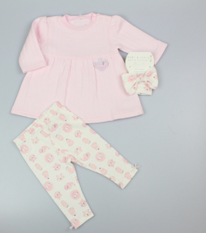 Baby Winter Dress - Off-White (0-9m) (PK6)  M15950