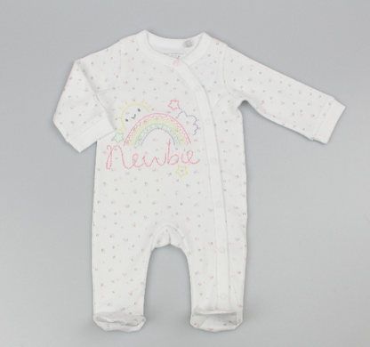 Baby All in One - Newbie/Pink (NB-3m) (PK6)  M15935