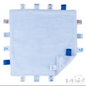 Embossed Taggie Comforter - Blue (PK12) RC305-b