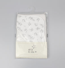 Hooded Bath Robe Towel - White Elephant (PK1) (70x70cm) H13730