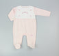 Baby Velour All in One - Pink/Floral (0-9M) (PK6) M15969