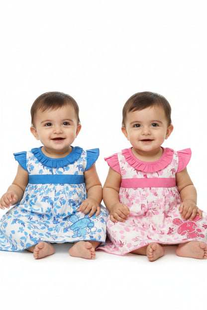 Baby Dress - Teddy (0-9months) (PK6) DRS13