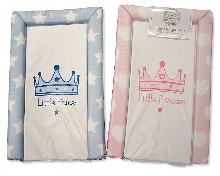 Baby Changing Mat - Little Prince/ Little Princess - Bh-18-0072