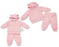 Baby Girls Jacket and Pants Set with Ears (0-6m) (PK6) BIS-2020-2610