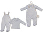 Baby Boys 2 pcs Dungaree Set (NB-6m) (PK6) BIS-2020-2613