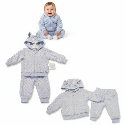 Baby Boys Jacket and Pants Set with Ears (0-6m) (PK6) BIS-2020-2615