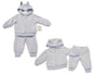Baby Boys Jacket and Pants Set with Ears (0-6m) (PK6) BIS-2020-2615
