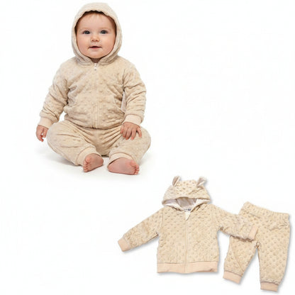 Baby Jacket and Pants Set with Ears (0-6m) (PK6) BIS-2020-2620