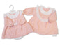 Baby Girls Dress with Lace and Bow - Flowers (NB-9m) (PK6)  BIS-2020-2630