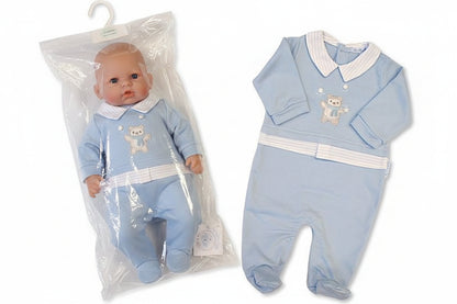 Baby Boys All-In-One - Snowballs (NB-9m) (PK6)  BIS-2020-2646