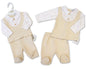 Baby Boys 2 pcs Jacquard Set - Space (NB-9m) (PK6)  BIS-2020-2652