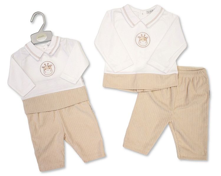 Baby 2 pcs Set - Giraffe (NB-6m) (PK6)  BIS-2020-2653