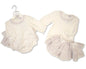 Baby Girls Jacquard Skirt/Bodysuit Set with Bows (NB-9m) (PK6)  BIS-2020-2662