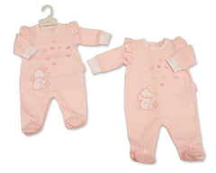 Baby Girls All in One - Elephant (PK6) (NB-6m) BIS-2020-2694