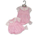 Baby Girls Striped Romper - Bunny (NB-6m) (PK6) BIS-2120-6286
