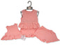 Baby Girls 2 pcs Set with Bows (NB-6m) (PK6) BIS-2120-6296