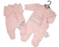 Baby Girls All-In-One with Embroidery - Flowers (NB-6m) (PK6) BIS-2120-6297