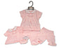 Baby Girls 2 pcs Set with Embroidery - Flowers (NB-6m) (PK6) BIS-2120-6300