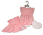Baby Girls Dress with Bow (NB-6m) (PK6) BIS-2120-6301