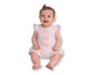 Baby Girls Short Romper with 3 Bows - Hearts (NB-6m) (PK6) - BIS-2120-6395