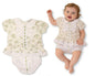 Baby Girls 2 pcs Set with Floral Print, Lace and Bow (NB-9m) (PK6) - BIS-2120-6420