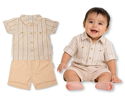Baby Boys 2 Pieces Shorts Set (NB-9m) (PK6) BIS-2120-6422