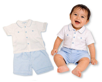Baby Boys 2 Pieces Shorts Set (NB-9m) (PK6) BIS-2120-6426