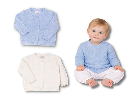 Knitted Baby Boys Cardigan - (PK6) (9-24m) BW-10-1000_24