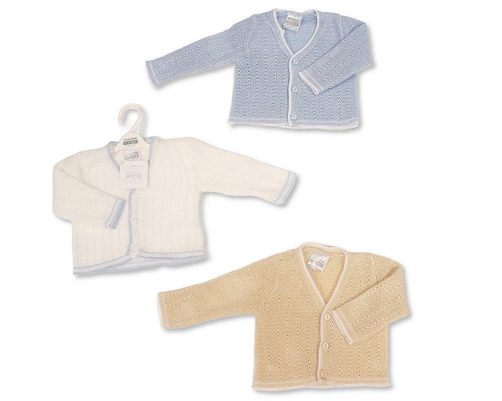 Knitted Baby Boys Cardigan - (PK6) (NB-9m) BW-10-1005_09