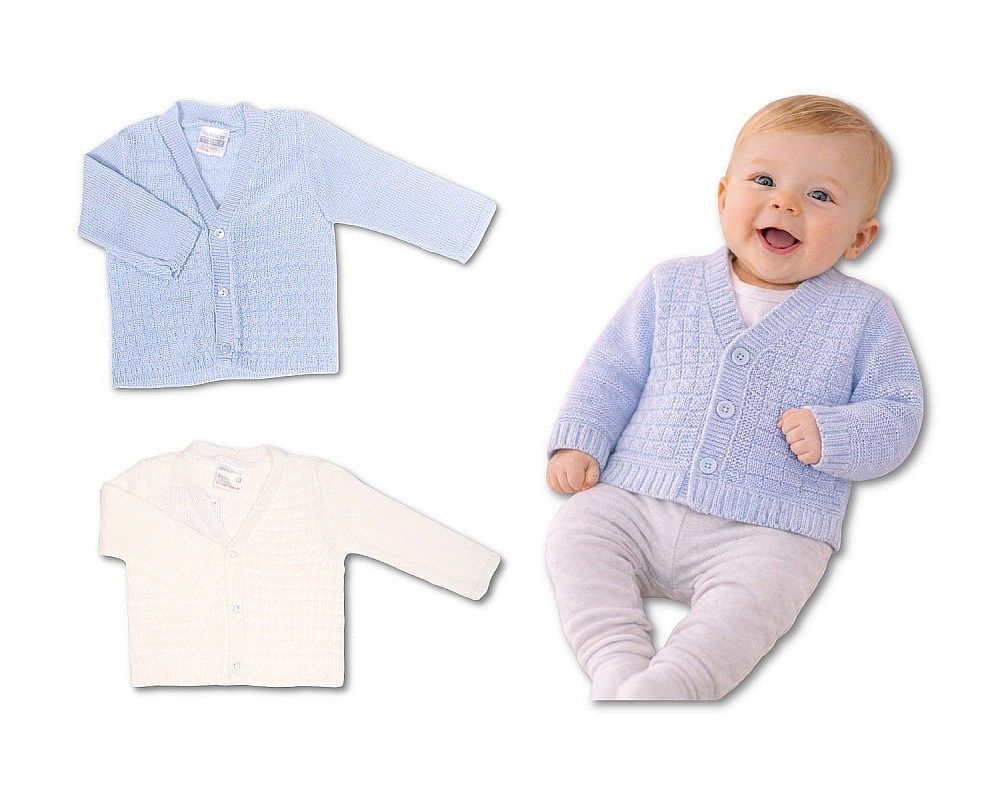 Knitted Baby Boys Cardigan - (PK6) (NB-9m) BW-10-1007_09
