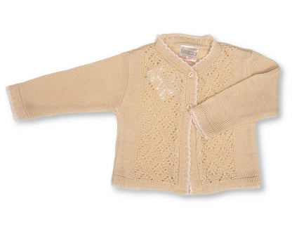 Knitted Baby Girls Cardigan - (PK6) (9-24m) BW-10-1013_24