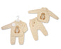 Knitted Baby 2 pcs Set - Teddy (NB-6m) (PK6) BW-10-1232