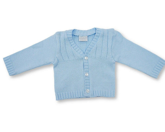 Knitted Baby Boys Cotton Cardigan (PK6) (NB-9m) BW-10-3005