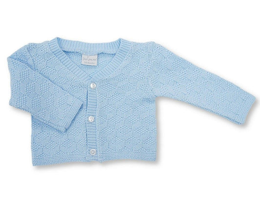 Knitted Baby Boys Cotton Cardigan (PK6) (NB-9m) BW-10-3007