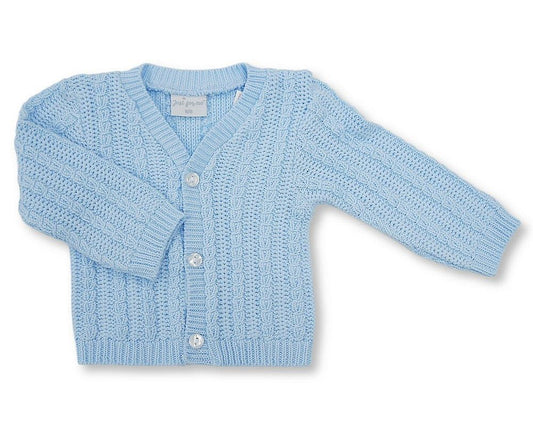 Knitted Baby Boys Cotton Cardigan (PK6) (NB-9m) BW-10-3008