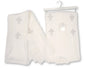 Baby Christening Shawl with Embroidery on Hanger - Cross (84x100cm) (PK1) BW-110-426