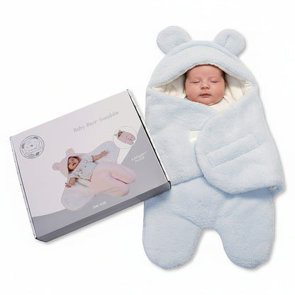 Baby Bear Swaddle Bag with Hood in Box (0-3m) (PK) BW-112-2022