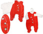 Baby Christmas Velour 2 pcs Set - My First Christmas (NB-6m) (PK6) BW-13-424