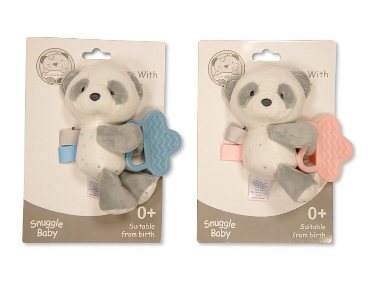 Baby Panda Toy with Teether (12cm) (PK6) GP-25-1113
