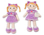 Large Baby Girl Soft Doll with Purple Dress (40cm) (PK6) GP-25-1318