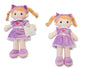 Small Baby Girl Soft Doll with Purple Dress (30cm) (PK6) GP-25-1319