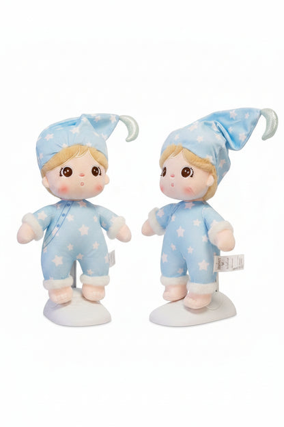 Baby Boys Soft Doll with Pink All-in One and Hat (32cm) (PK6) GP-25-1324